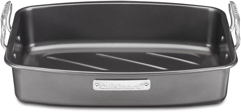 Cuisinart ASR-1713V Ovenware Classic Collection 17-by-13-Inch Roaster with Removable Rack