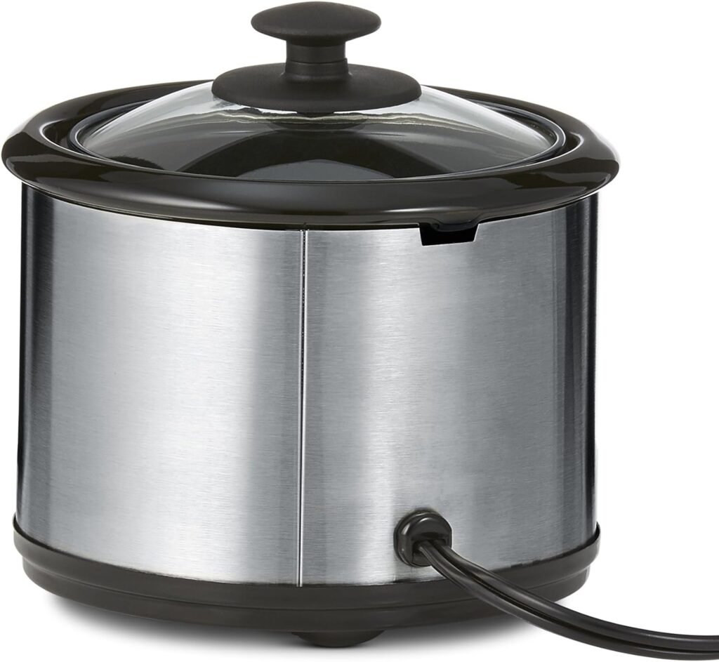 Kenmore 80010 7 Quart Slow Cooker with Dipper in Stainless Steel