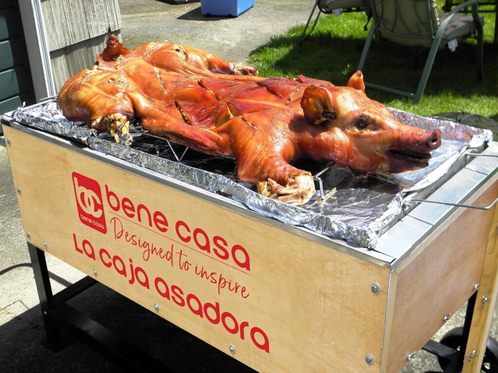 BC Classics Bene Casa Caja Asadora Large Pit Barbecue Portable Pig Roaster