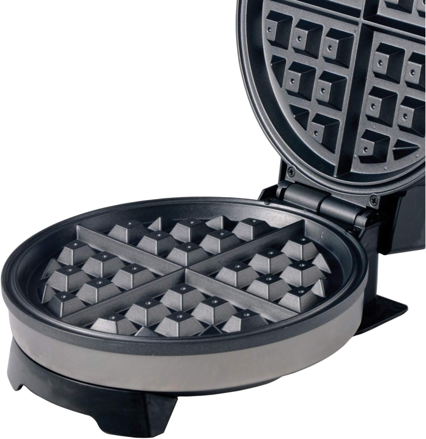 Brentwood Belgian Waffle Maker Non-Stick, 7, Stainless Steel