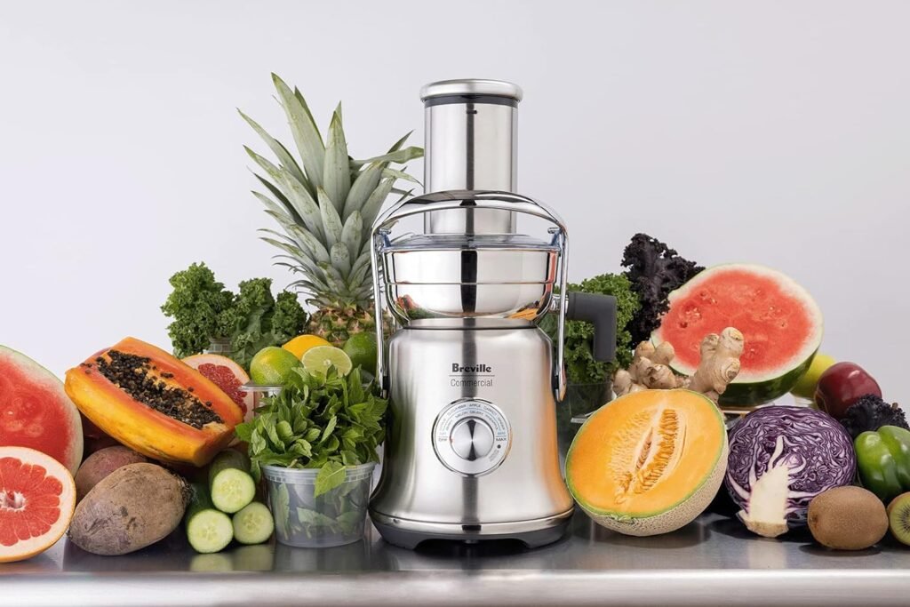 Breville Commercial Juice Fountain XL Pro, Brushed Stainless Steel, CJE830BSS1BNA1