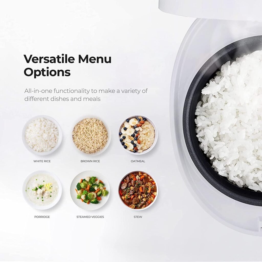 CUCKOO Micom Rice Cooker 13 Menu Options: White, GABA, Porridge, Baby,  More, Fuzzy Logic Tech, 6 Cup / 1.5 Qts. (Uncooked) CR-0675F Gray