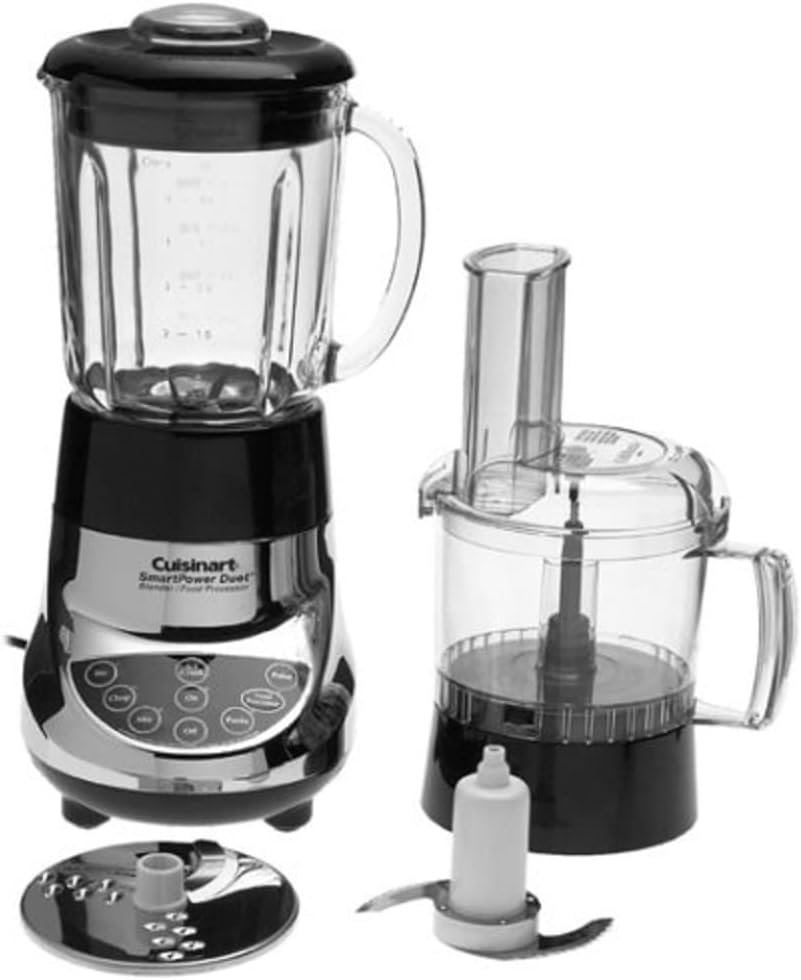 Cuisinart BFP-703CH SmartPower Duet Blender and Food Processor, Chrome DISCONTINUED BY MANUFACTURER