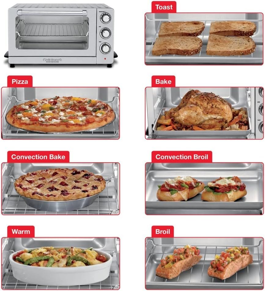 Cuisinart TOB-60N2 Toaster Oven Broiler with Convection