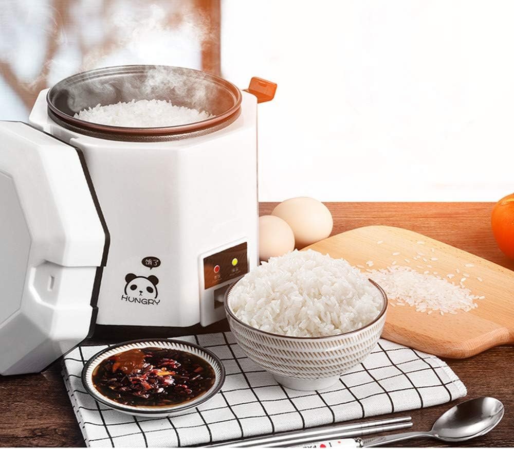 DCIGNA 1.2L Mini Rice Cooker, Electric Lunch Box, Travel, Small, Removable Non-stick Pot, Keep Warm Function, Suitable For 1-2 People - For Cooking Soup, Rice, Stews, Grains  Oatmeal
