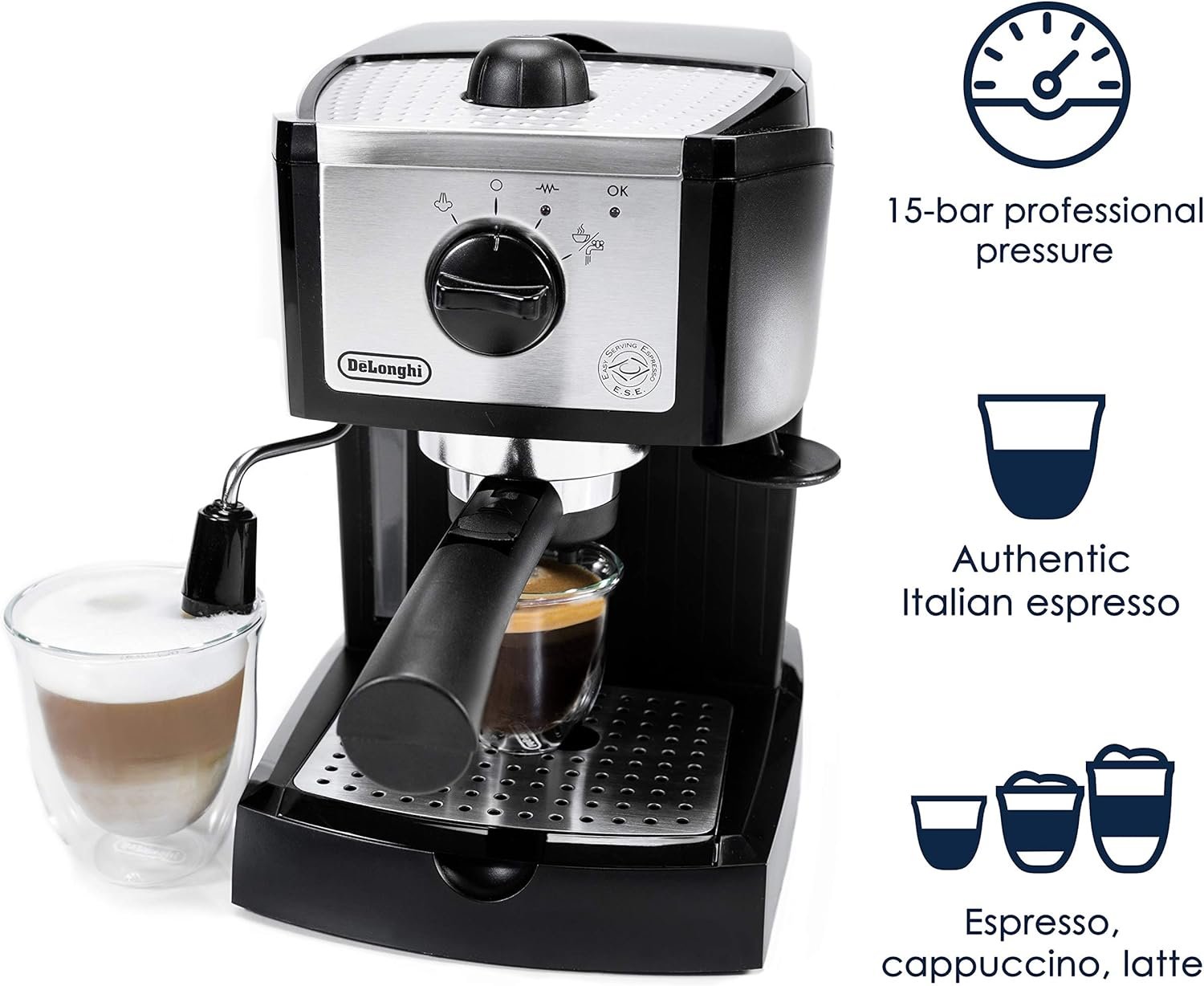 DeLonghi EC155 Espresso Machine Review