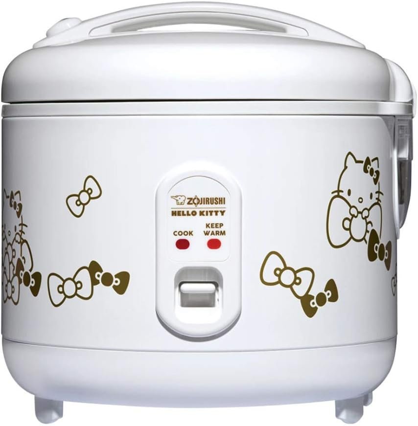 Zojirushi NS-RPC10KTWA Automatic Rice Cooker  Warmer, 5.5-Cup, White