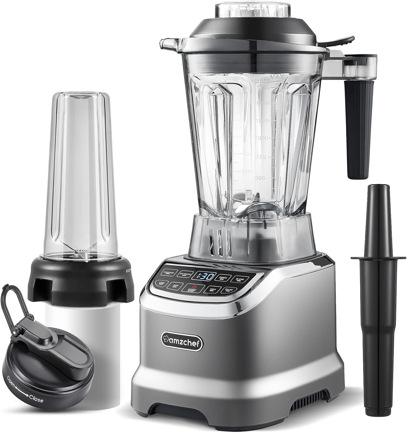 AMZCHEF Smoothie Countertop Blender Review
