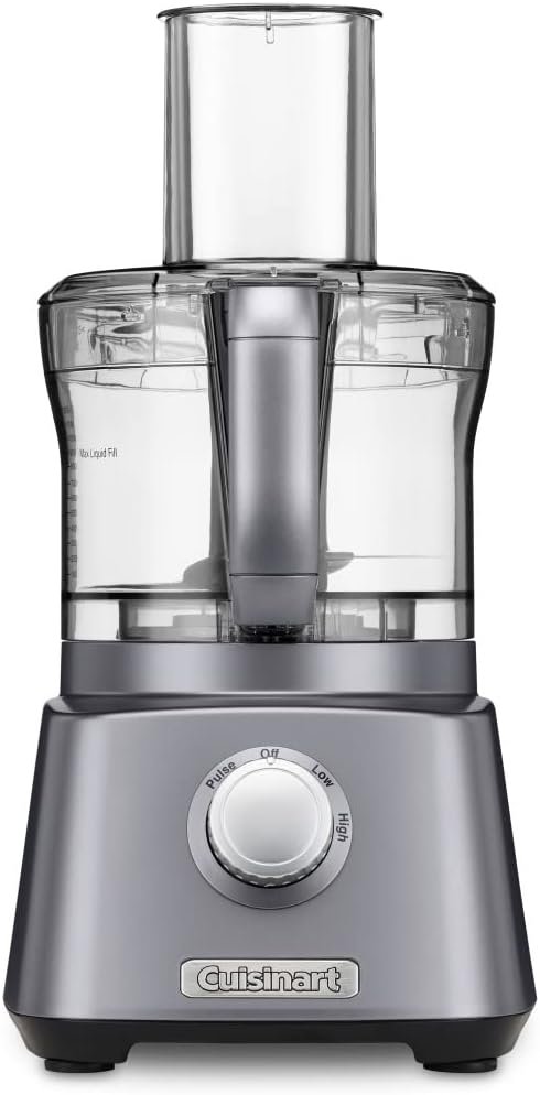 Cuisinart CFP-800FR Kitchen Central 3 in 1 8 Cup Food Processor - Silver - Certified Refurbished