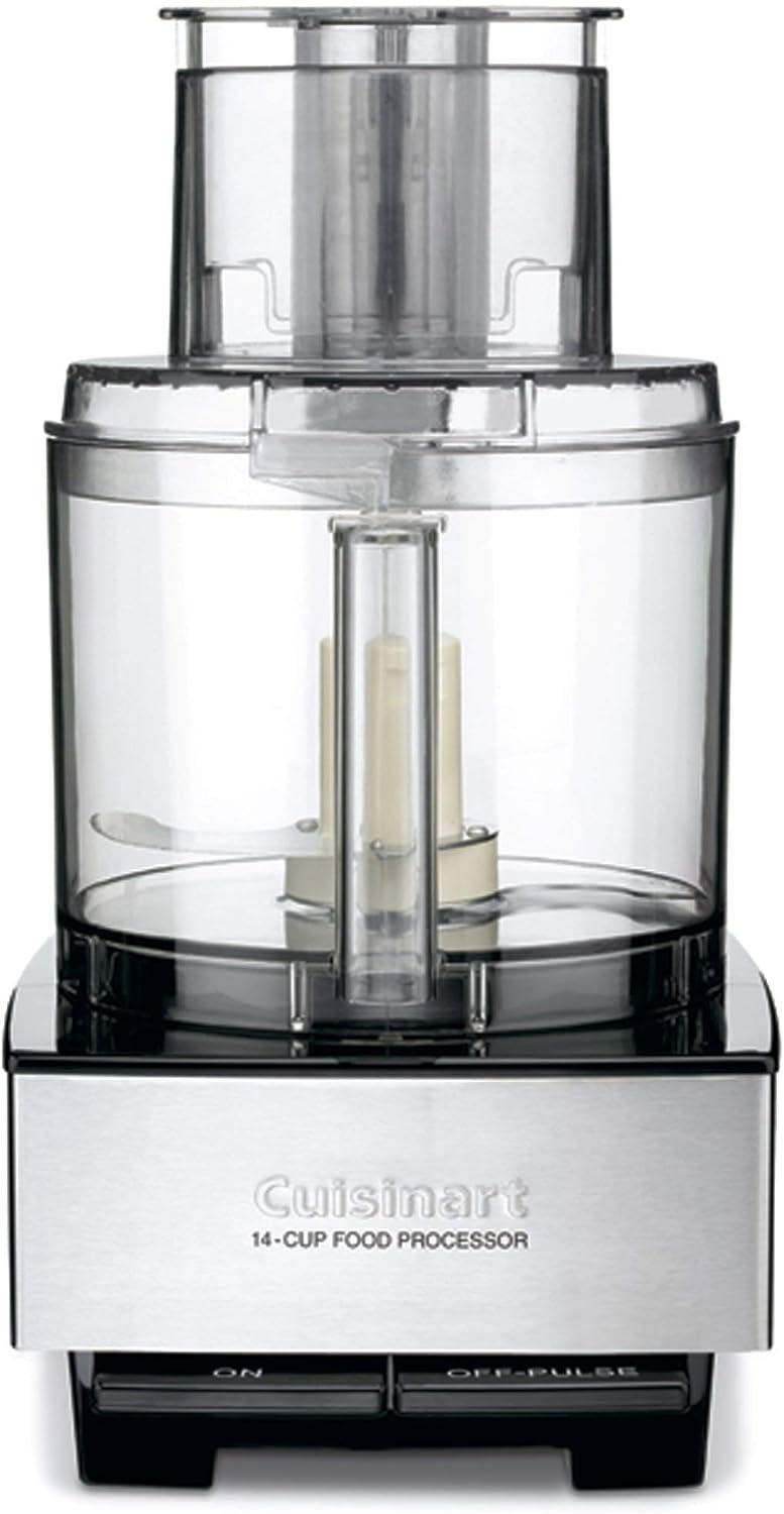 Cuisinart DFP-14BCNY 14-Cup Food Processor, Brushed Stainless Steel (Renewed)