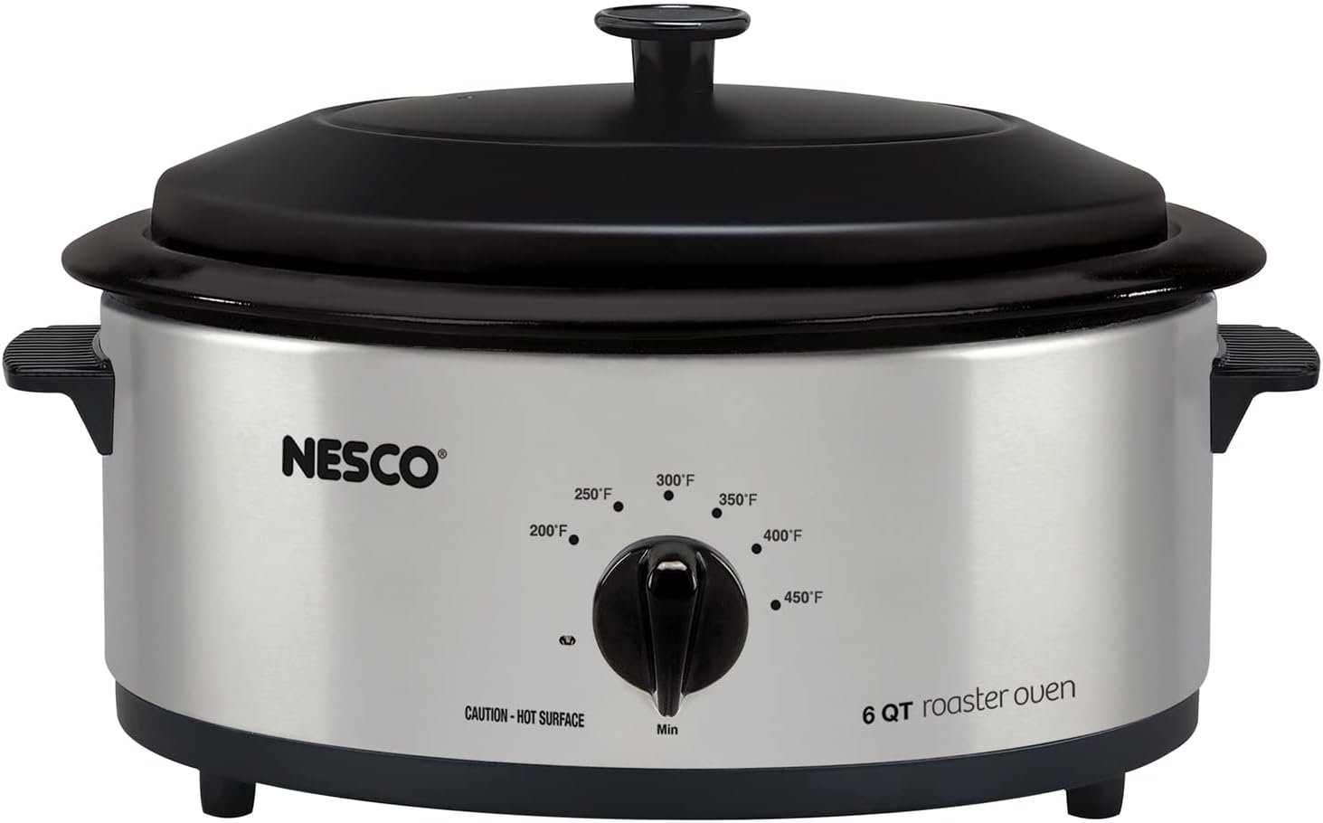 NESCO 4816-25 Electric Roaster, standard, Silver