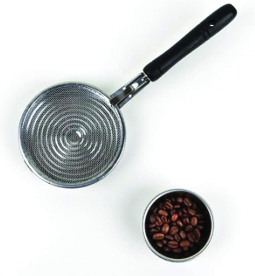 PARTY CRAFTZ Handy Roaster Home Coffee Korean Stainless Steel Wood Self Bean Handy Roaster
