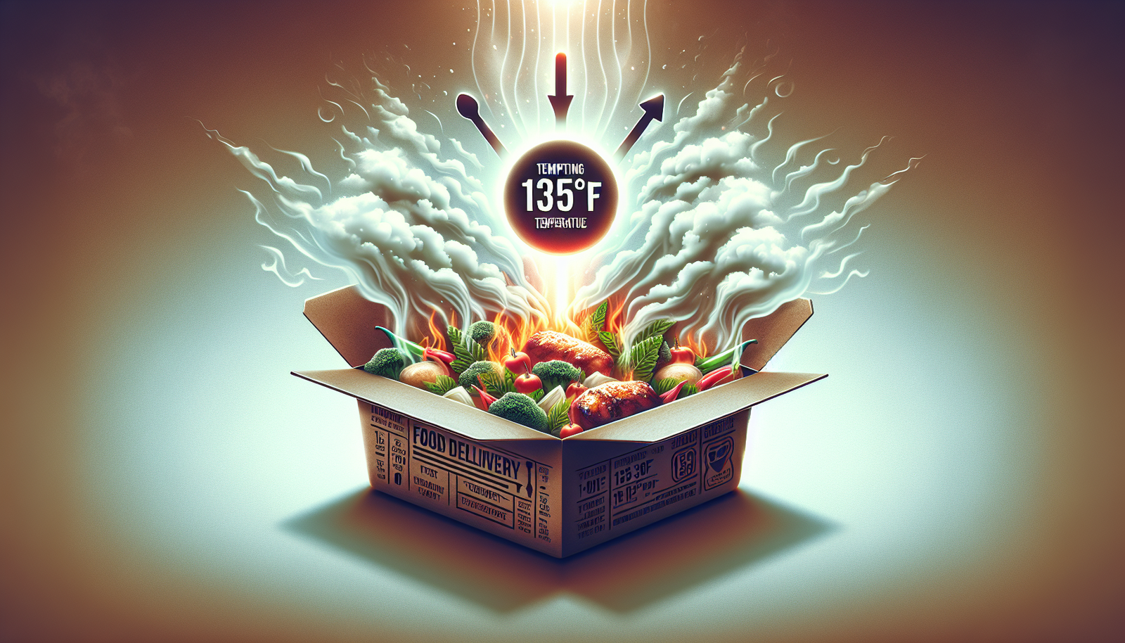 Which Food Items Should Be Delivered At 135 F?